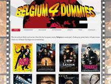 Tablet Screenshot of belgium4dummies.com